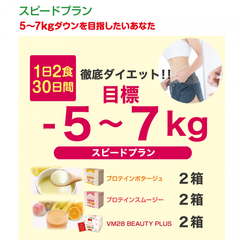 スピードプラン(1日2食・30日間）